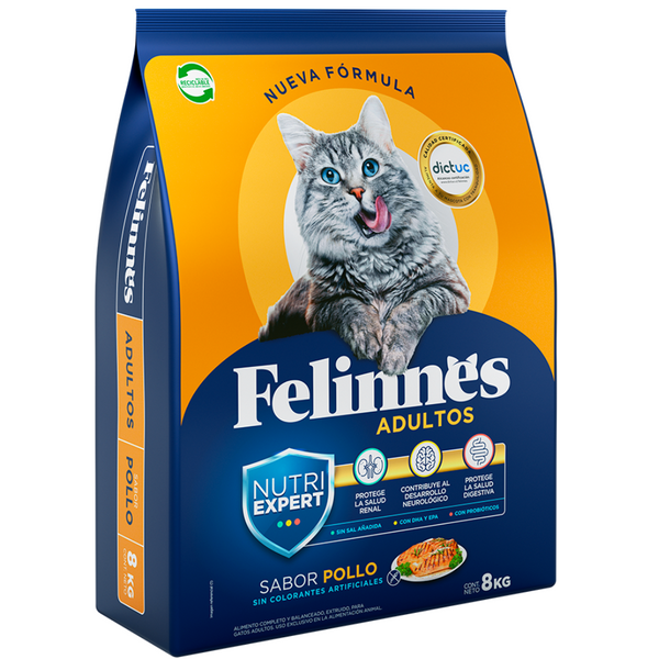 FELINNES ADULTO POLLO 8KG