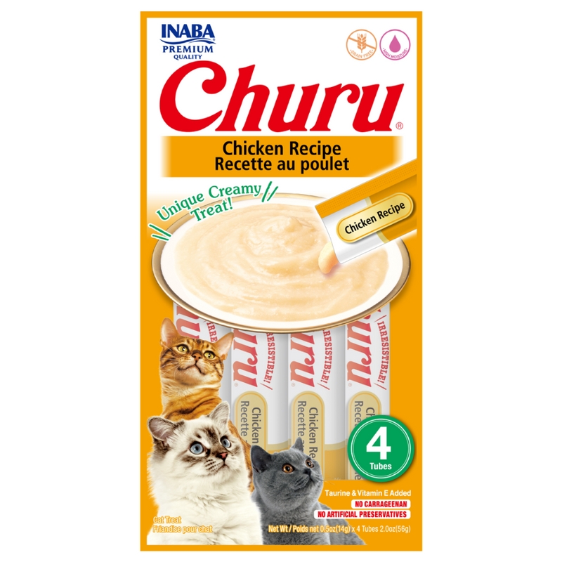 CHURU SOBRE GATO CHICKEN 56GR