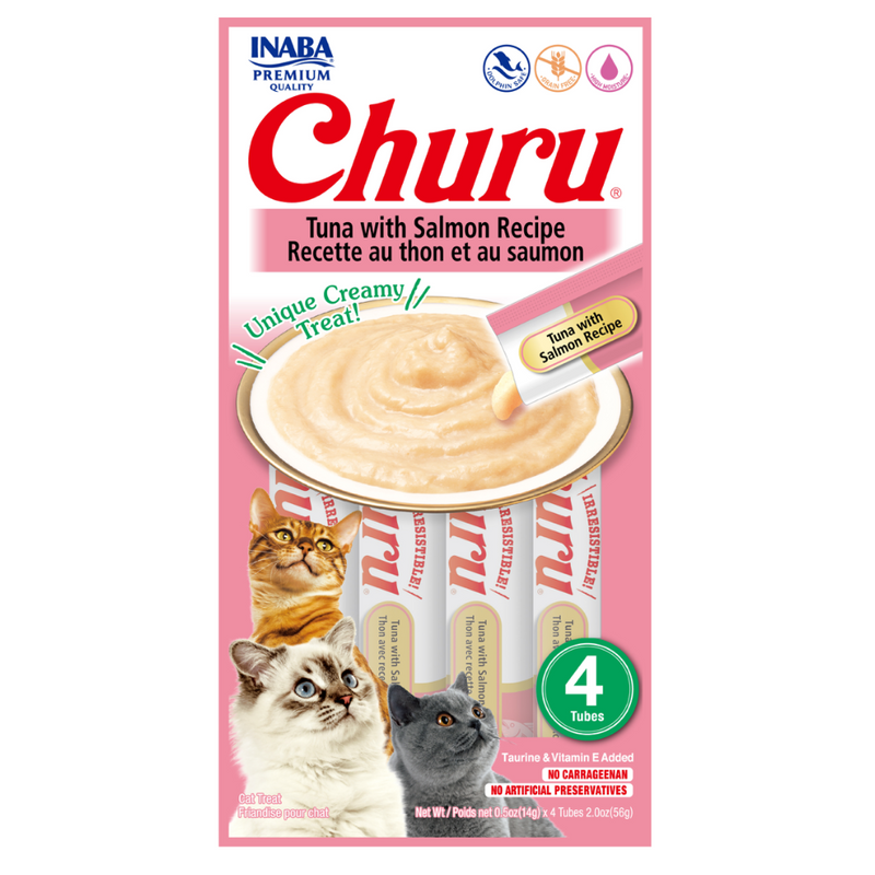 CHURU SOBRE GATO TUNA/SALMON 56GR