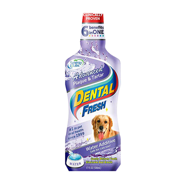 DENTAL FRESH DOG ADVANCED PLAQUE Y TARTAR 503ML