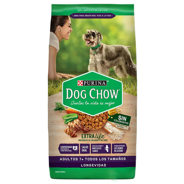 DOG CHOW LONGEVIDAD ADULTO 7+