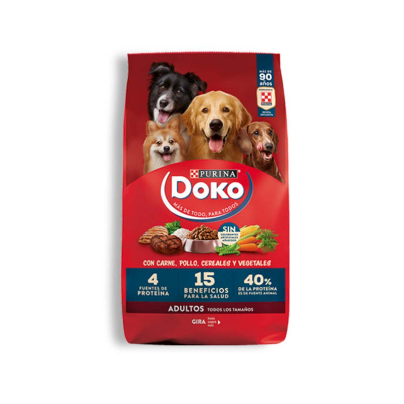 DOKO ADULTO CARNE ASADA C/CEREALES 24KG