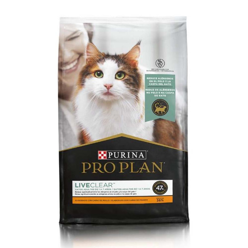 PROPLAN ADULTO CAT LIVE CLEAR 3KG