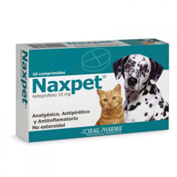 NAXPET ANTINFLAM. PERRO/GATO 10MG (1237-1)