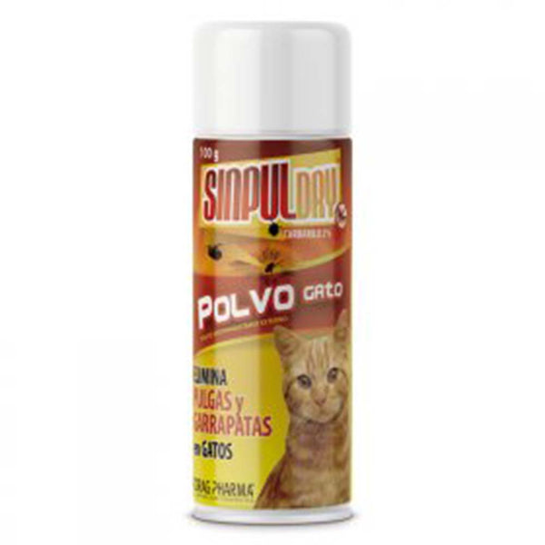 SINPUL DRY GATO 100GR  ANTIPARASITARIO