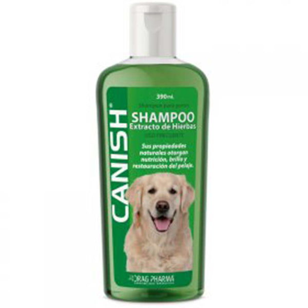 SHAMPOO CANISH EXTR. DE HIERBAS 390ML