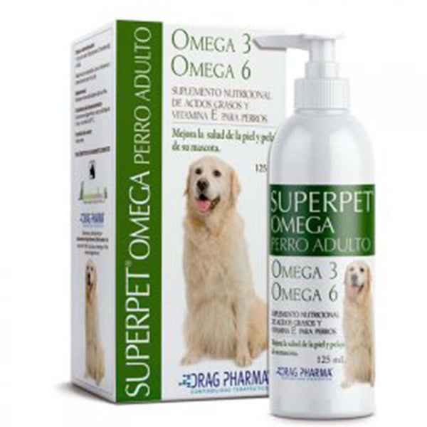 SUPERPET OMEGA 3-6 PERRO ADULTO 125ML S/CARNE