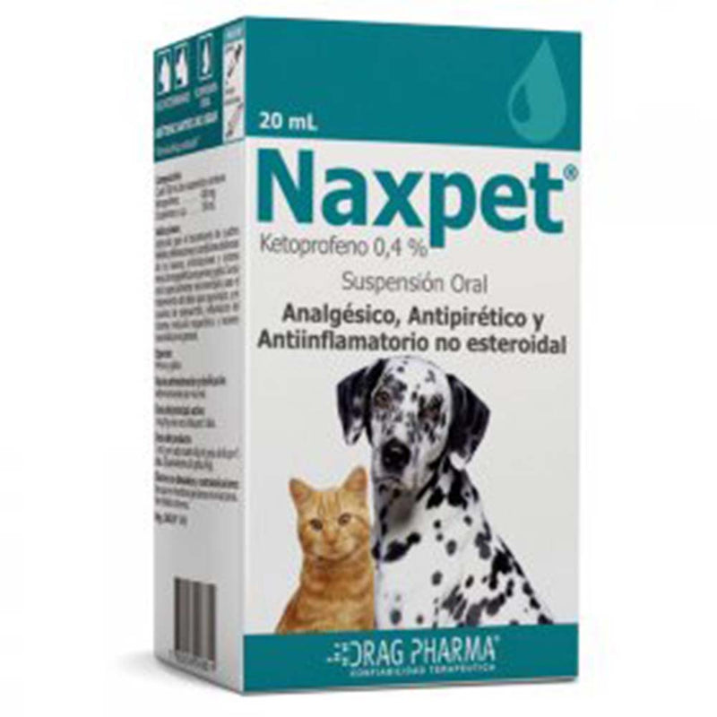 NAXPET SUSP. GATO/PERRO 20ML ANALGESICO  (11-4050-1)