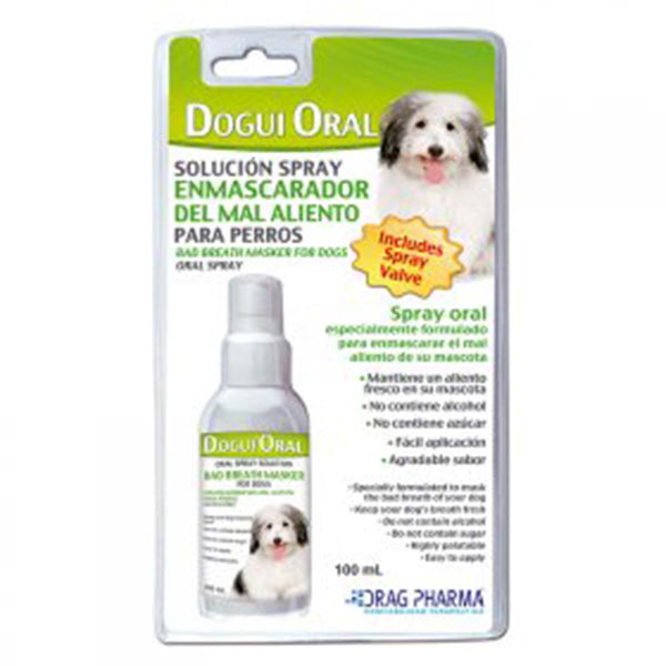 DOGUI ORAL P/MAL ALIENTO PERRO DISP. 100ML