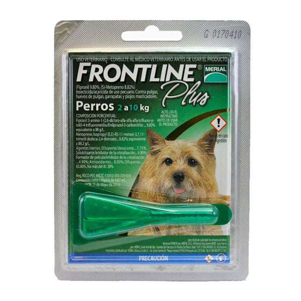 FRONTLINE PLUS PIPETA 2-10KG