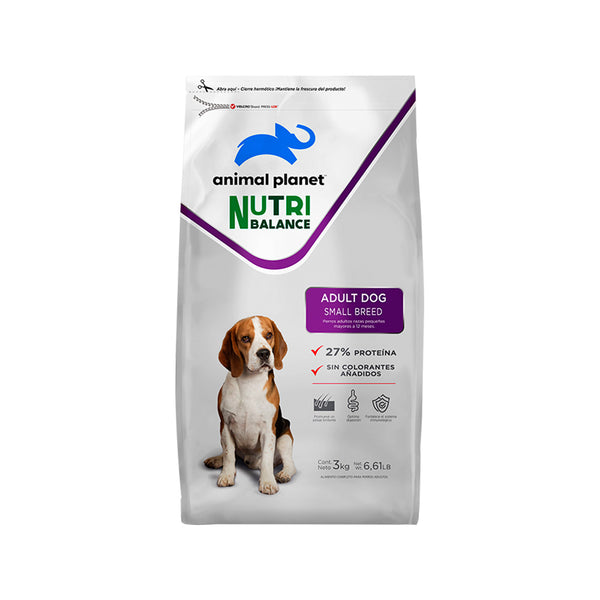 ANIMAL PLANET NB ADULT DOG SMALL BREED 3KG