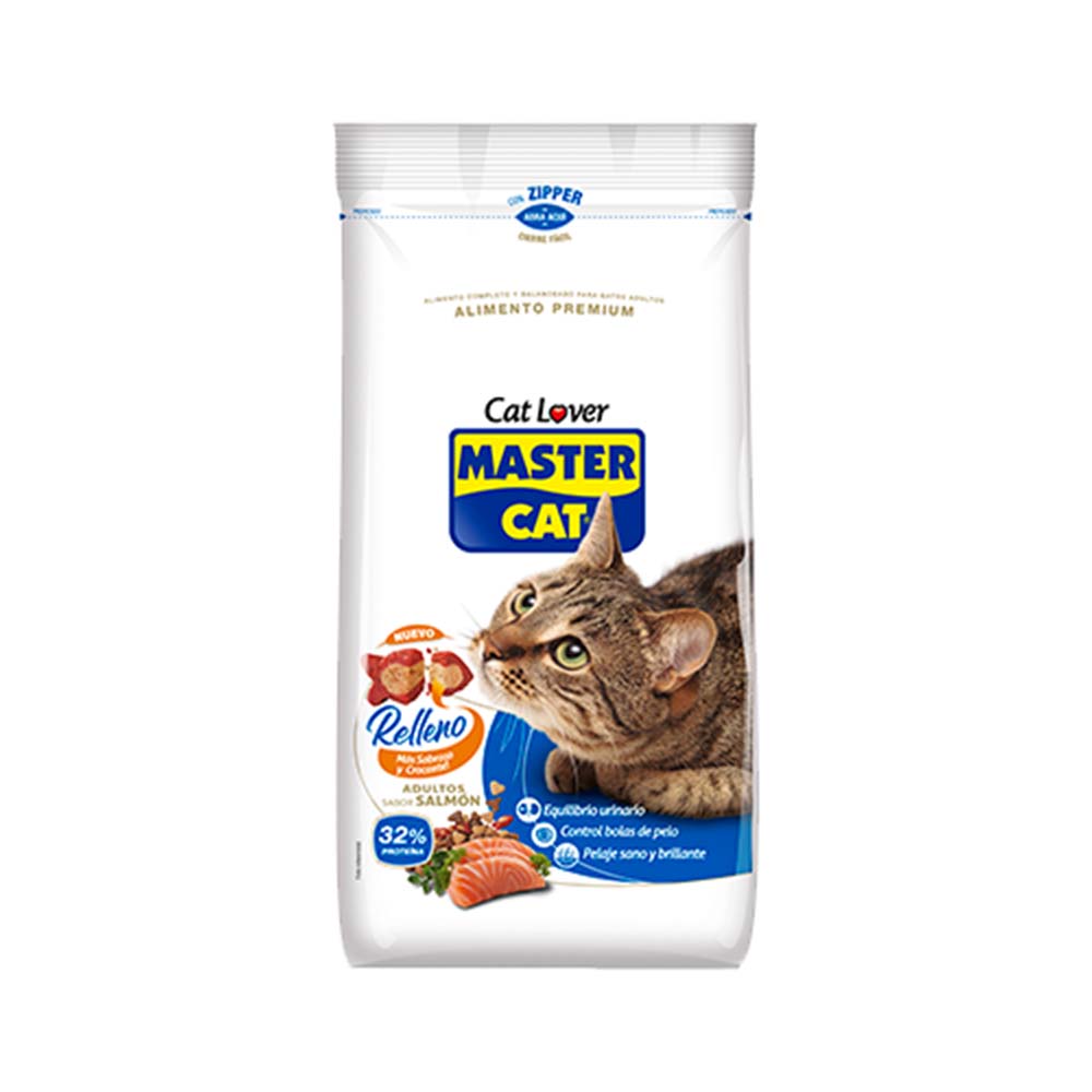 MASTERCAT ADULTO RELLENO SALMÓN 8KG
