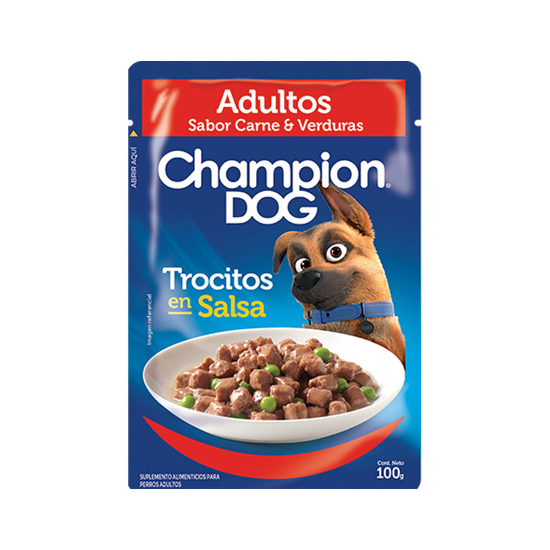 CHAMPION DOG SOBRE CARNE 100GR