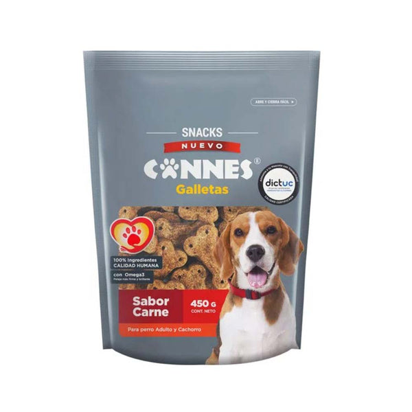 GALLETAS CANNES SABOR CARNE 450GR