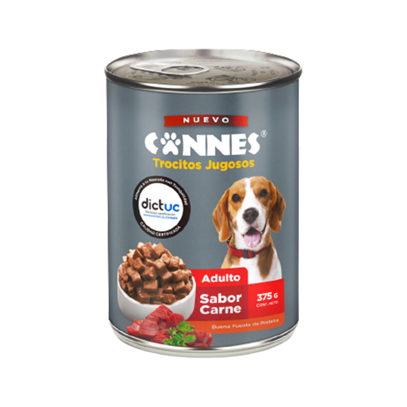 LATA CANNES ADULTO CARNE 375GR