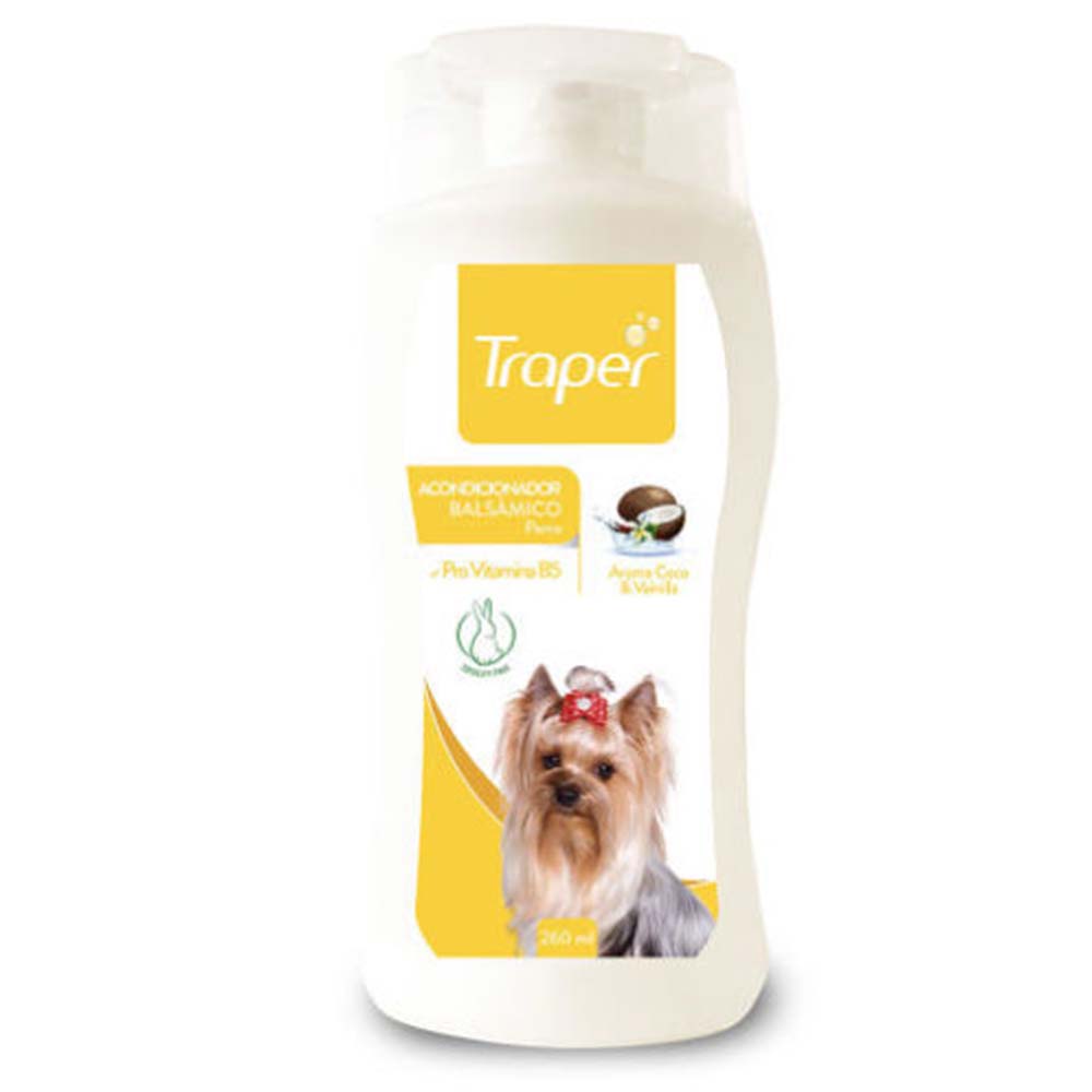 ACONDICIONADOR BALSÁMICO PARA PERROS TRAPER 260ML