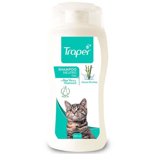 SHAMPOO NEUTRO GATO TRAPER 260ML