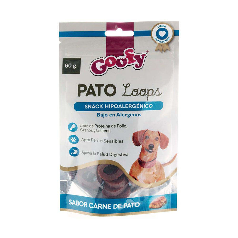 SNACK GOOFY PATO LOOPS HIPOARLEGENICO