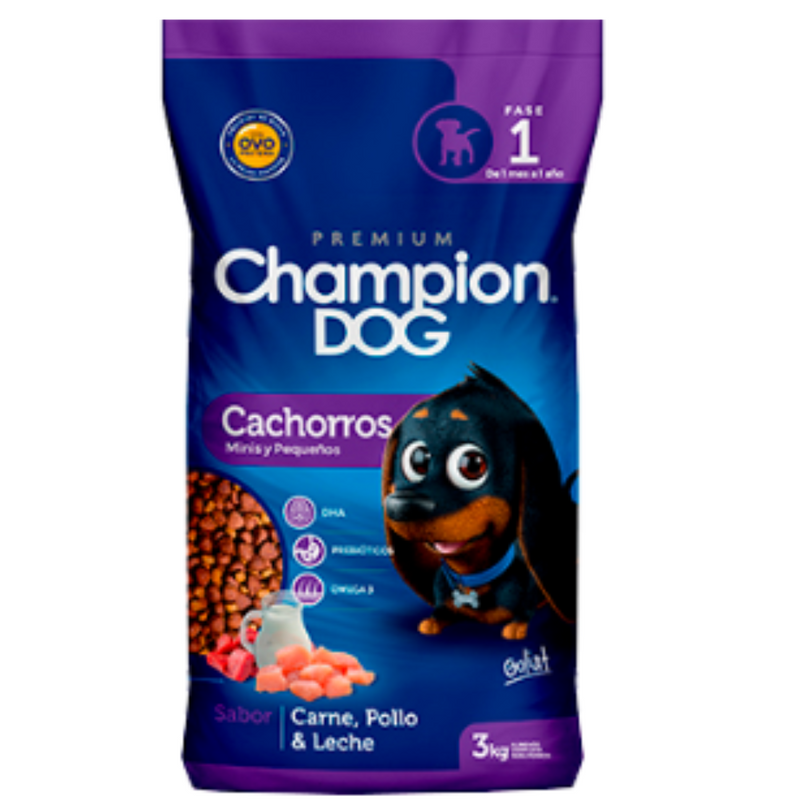 CHAMPION CACHORRO R.PEQUEÑAS
