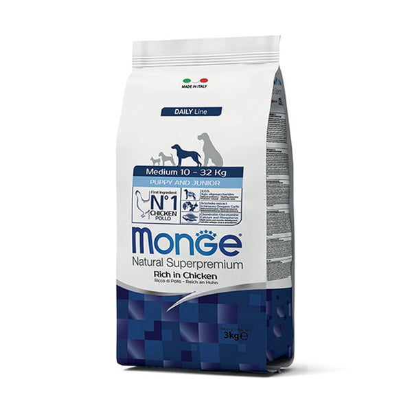 MONGE MEDIUM PUPPY JUNIOR 12KG