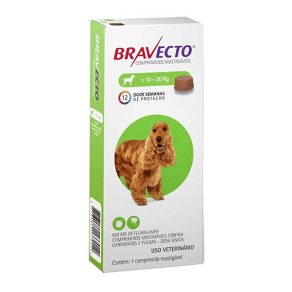 BRAVECTO PERRO 10-20KG X3 MESES