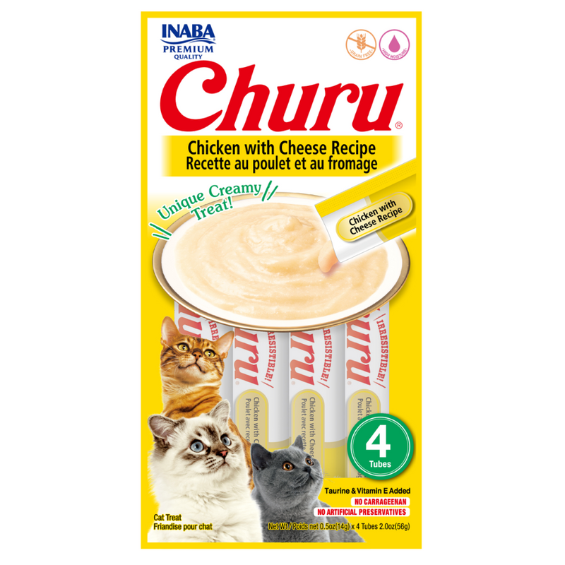 CHURU SOBRE GATO CHICKEN/CHEESE 56GR