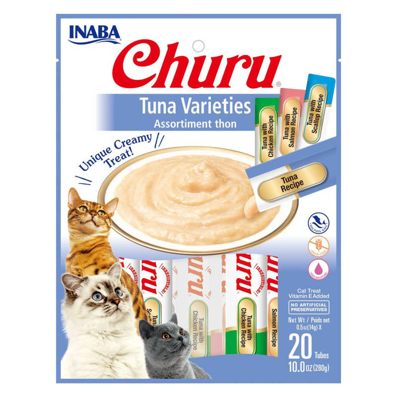 CHURU VARIETIES TUNA 20P 280GRS + CUCHARA