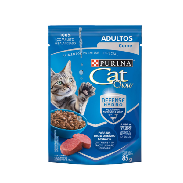 CATCHOW SOBRE ADULTO CARNE 85GR