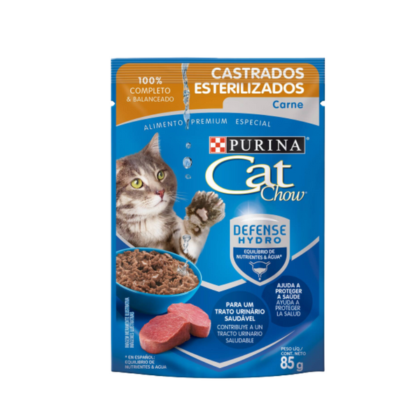 CATCHOW SOBRE ESTERILIZADO CARNE 85GR