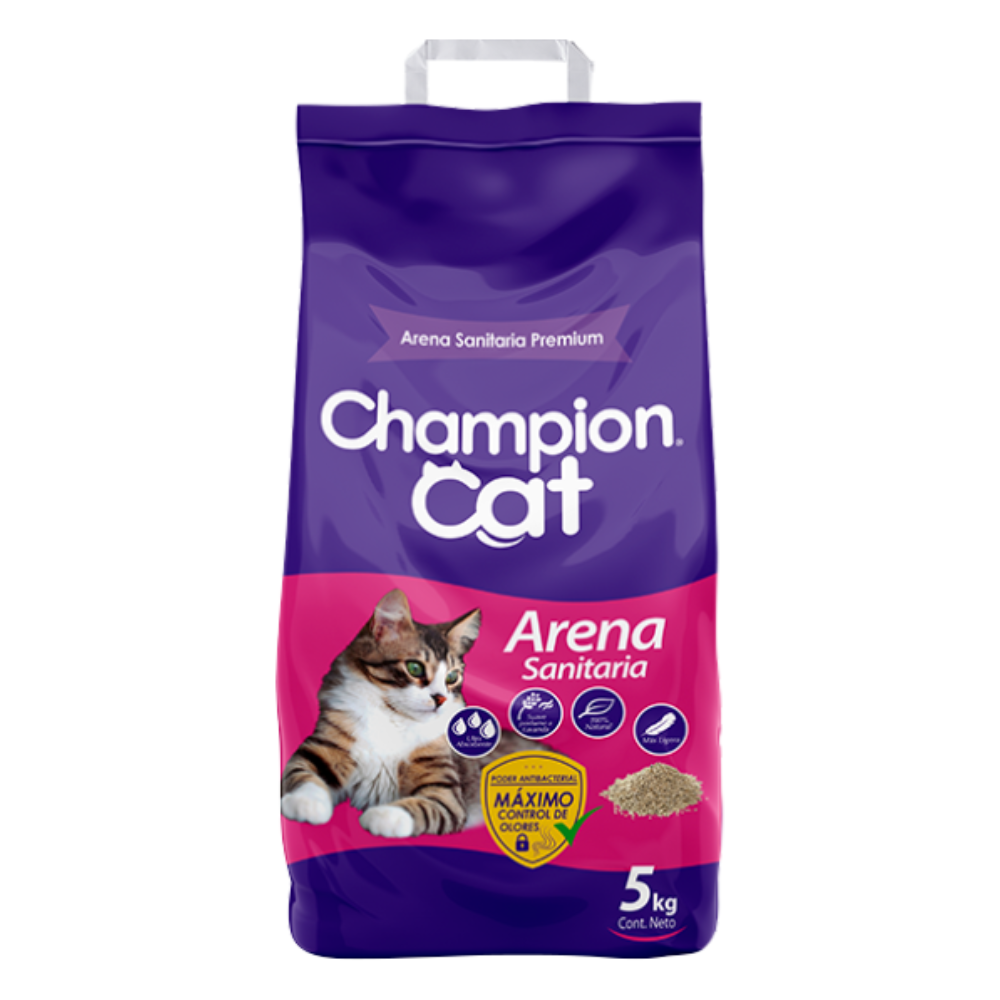 ARENA SANITARIA CHAMPION CAT 5KG