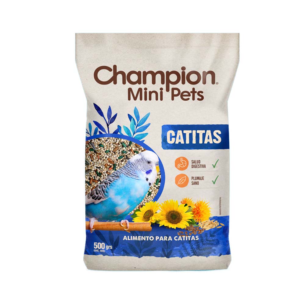 CHAMPION MINI PETS PARA CATAS 500GR