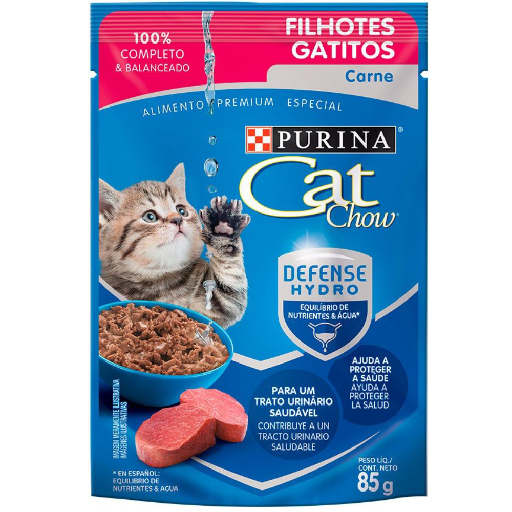 CATCHOW SOBRE GATITOS CARNE 85GR