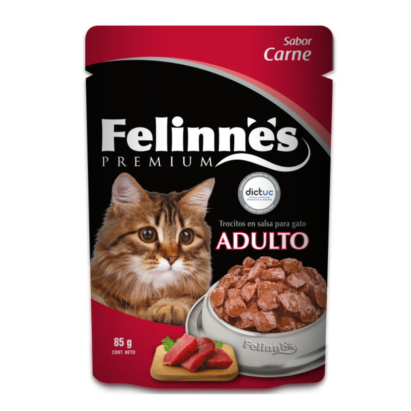 FELINNES SOBRE CARNE 85GR