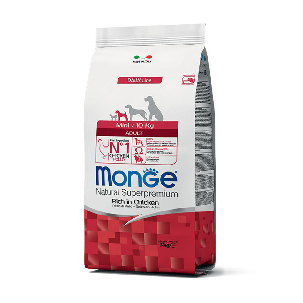 MONGE MINI ADULTO POLLO 3KG