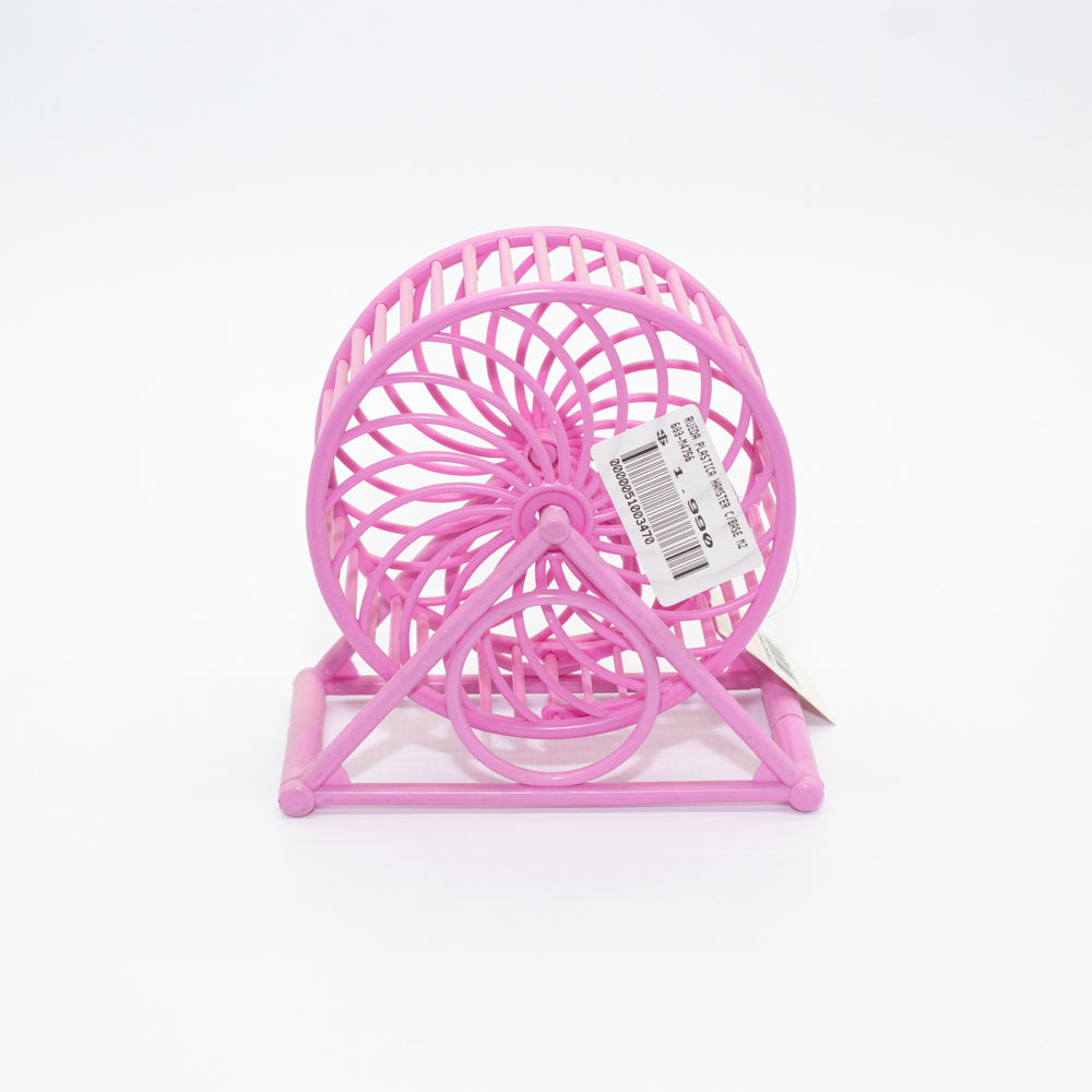 RUEDA PLASTICA HAMSTER C/BASE M2688-M4756