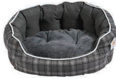 CAMA MASCOTA REDONDA ACOLCHADA DISEÑO (9347-2003)