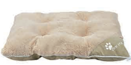 COJIN CAMA MASCOTA RECTANGULAR BEIGE 112x81cm (9390-2001A)
