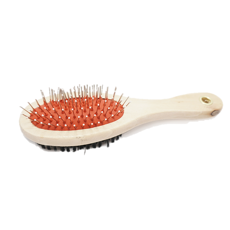 CEPILLO OVALADO DOBLE PARA MASCOTAS (M4980-4981)