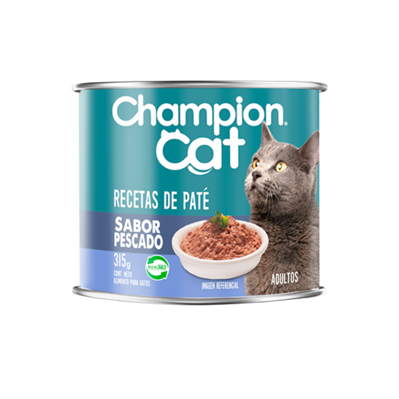 LATA CHAMPION CAT PESCADO 315GR